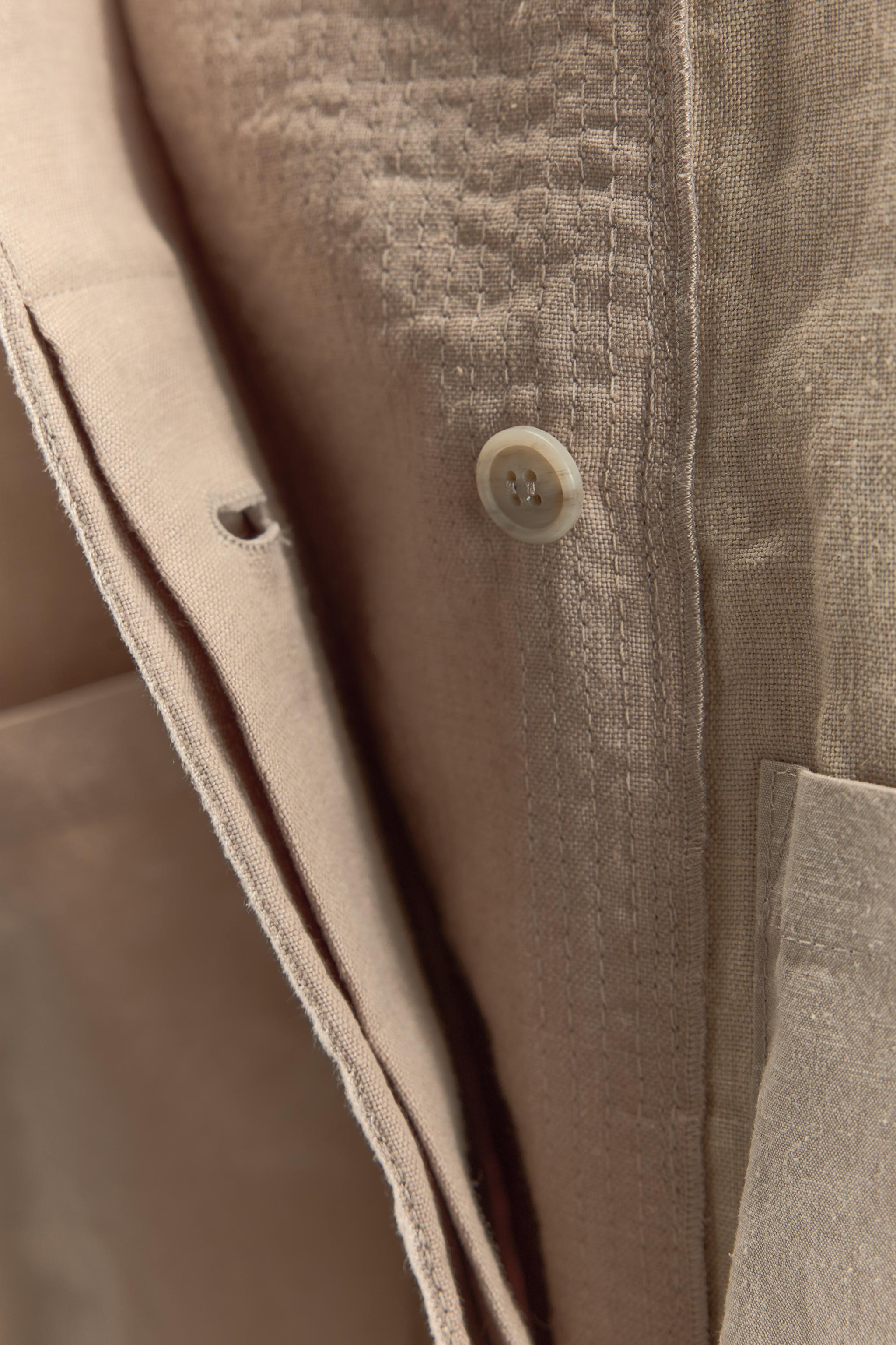 LIMITED EDITION 100% LINEN COMBINATION VEST